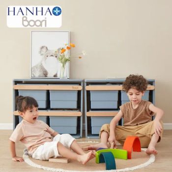 Boori Kids Room Children Wooden Toy Storage Kids′ Cabinets Origin China Condition New Layer 2 Layers Trademark Boori OEM/ODM Yes MOQ - Zhejiang Hanhao Industrial Co., Ltd. - China