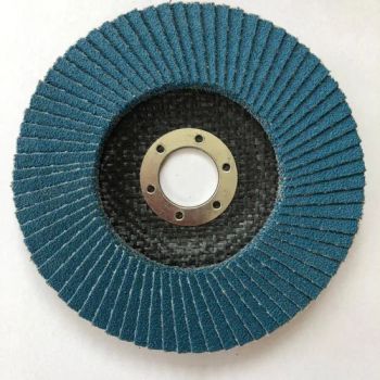 Metal Polishing Abrasive Flap Discs Size 125mm Color Brown Apply Metal Origin China Model NO. disc Cylindricity <0.1 Grain Size - WUXI GLORIA INDUSTRIAL TECH CO., LTD. - China