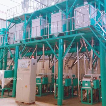 Compact 40t/D Wheat Grinder for Small Mills Making Fine Wheat Flour - Shijiazhuang Hongdefa Machinery Co., Ltd. - China