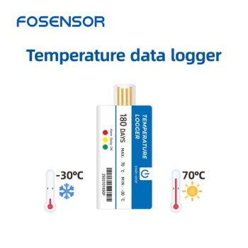 High Quality Fridge Single Use USB Data Loggers Refrigerator Temperature Data Logger - Henan Fosen Electronics Technology Co., Ltd. - China