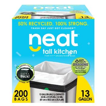 Neat Tall Kitchen Trash Bags Durable Drawstring Bin Liners for Home and Office - N.G westen holding B.V - Netherlands