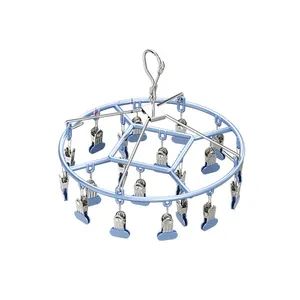 Hot Selling 20 Clips Wire Metal Hangers for Legging Pants Socks Underwear - Guilin Sumanda Trading Co., Ltd. - China