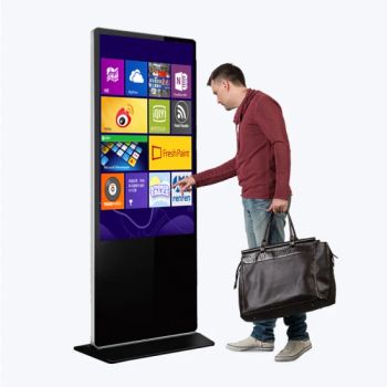 Floor Stand Digital Signage and Displays Android WiFi IPS Touch Screen Kiosk Indoor FHD LCD Smart Advertising Display Players - Dongguan Kingone Electronics Co., Ltd. - China