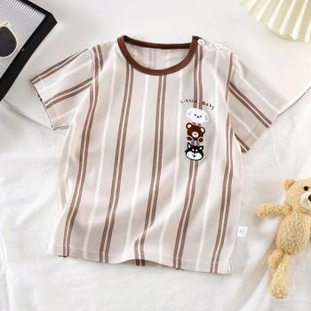 100% Cotton Blank Plain Children's T-Shirts with Label Custom Screen Print Embroidery Logo Kids T Shirts for Boys and Girls - Nc Isa Industry and Trade Company - China