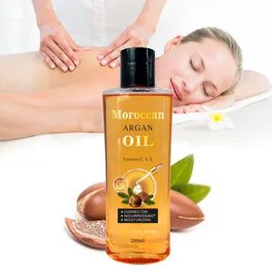 Moroccan Argan Oil 200ml Pure Grade Turmeric Essential Massage Oil - Shandong Shiyi Trading Co., Ltd. - China