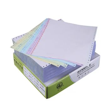 6 Ply Carbonless Paper in 241mm*279mm Layer 1-5 Width 76mm Origin China Size 241/381 HS Code 48235100 Brightness - Suzhou Xiandai Paper Production Co., Ltd. - China