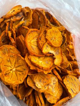 Dried Persimmon Flavor Sweet Sulfurized No Origin Turkey Color Natural Texture Chewy Fruit Type Persimmon Form Discs, Sliced Dried Persimmon - kilikya kuru gıda sanayi ticaret limited şirketi - Turkey