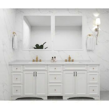 Cbmmart Natural Stone Marble Countertops Vanity Table Tops Polished Bathroom Marble Vanity - CBMmart International Limited - China