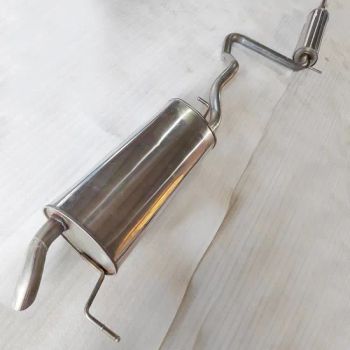 Exhaust Muffler Skoda Octavia Superb Exhaust Pipes Octavia 1.2 1.6 Superb 1.8 Exhaust System - Ningjin Bingchuan Muffler Co., Ltd - China