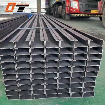 Hot Dipped Galvanized C Steel Purlin Structures Steel Section Slotted Steel C U Z Beam Channel - Shandong Baotai Steel Co., Ltd. - China