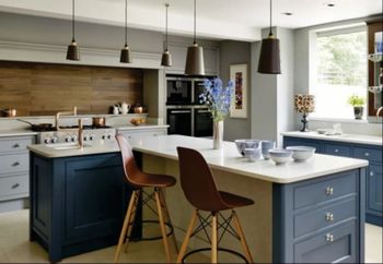 L Shaped Modular Kitchen Material Wooden Appearance Modern Design Type Modular Kitchen Shape L Shape Wood Species Pine - Jai Bhagwati Doors - India