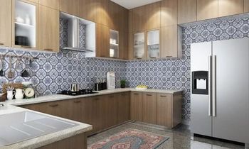Residential Modular Kitchens, Warranty: 1-5 Years Warranty 1-5 Years Service Location/City Lucknow 3D Interior Design Available - Shivpuri Interior Decoraters - India