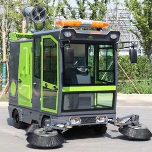 Spray Dust Remove Road Sweeper Vehicle Cleaning Machine Floor Sweepers 1400mm - QINGDAO PURPLE INTERNATIONAL TRADE CO., LTD - China