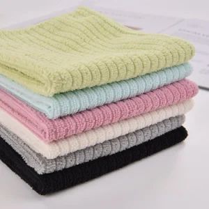 Housework Cleaning Microfiber Terry Strip Cloth Model NO. MC004 HS Code 6307100000 Customized Customized Usage Kitchen, Bath, Car, Digital Products, Room - Ningbo Two Birds Industry Co., Ltd. - China