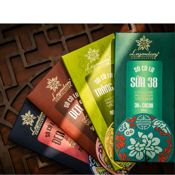CHOCOLATE SINGLE ORIGIN VIETNAM DARK 58% - LEGENDARY VIETNAM COMPANY LIMITED - Vietnam