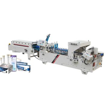 Automatic High Speed Folder Gluer Machine with Pre-Fold Bottom Crash Folding Gluing Boxes Machine - WENZHOU KEDE MACHINERY TECHNOLOGY CO., LTD. - China