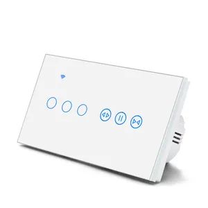SLS WiFi Curtain and 3 Gang Light Smart Switch for Roller Shutter - SaiLingsi (wenzhou) Electronics Co., LTD - China