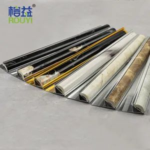 High Quality Aluminum PVC Tile Accessories Waterproof Ceramic Corner Tile Trim - Foshan Rongyi Building Materials Technology Co., Ltd. - China