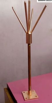 Spike Lightning Arrester Warranty 5 YEAR Rated Voltage 9kV Durability Durable Phase Single phase Rated Current 200kA Design Latest - Bharti Power Engineering - India