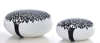 Decorative Tree Shape Carved Vase with Beads for Home Decoration or Hotel Decoration - Chaozhou Fints Craft & Gift Manufactory - China