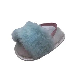 Wholesale Summer Baby Girls Cute Infants Furry Toddler Sandals - Foshan Wise Import&Export Co., Ltd. - China