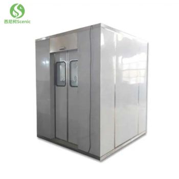 Premium Stainless Steel Double Pass Air Shower Doors - Dongguan Amber Purification Engineering Limited - China