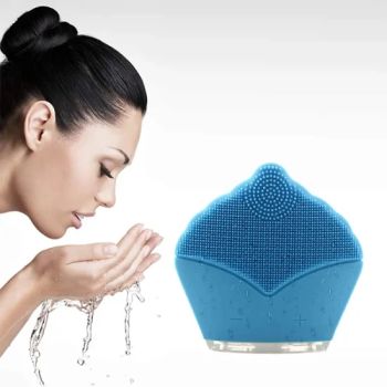 Portable Cleansing Skin Care Tools Electric Silicone Face Cleaning Brush - Yiwu Billion Import & Export Co., Ltd - China