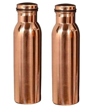 Natural Copper Drink Bottle from BS International Natural Copper Drink Bottle - BS International - India