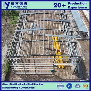 Pre-Engineered Metal Kits Prefabricated Middle Size Light Steel Structure Warehouse Construction - Zhejiang Yuanfang Steel Structure Manufacturing Co., Ltd. - China