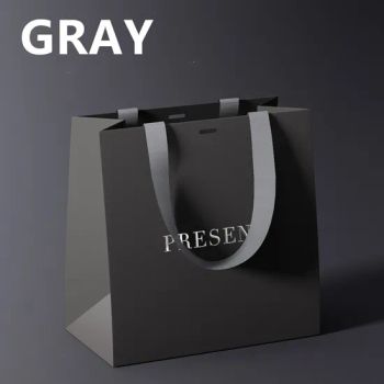 Recycled Printed Promotional Art Shopping Gift Brown / White Kraft Paper Bags with Twisted Handle - Qingdao Chenghaoda Science and Technology Co., Ltd. - China