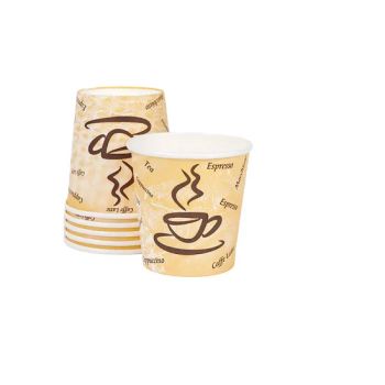 Wholesale Custom Logo Coffee Shop Takeaway Packaging Disposable Espresso 4 Oz Coffee Cup - Anhui Kerui Import and Export Trading Co., Ltd. - China