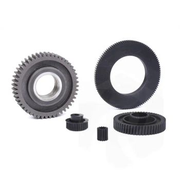 OEM Custom Machining POM PA66 Nylon Plastic Pinion Straight Teeth Spur Gears - Hebei Erye Rubber and Plastic Co., Ltd. - China