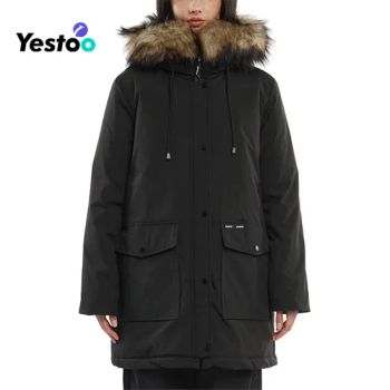 Winter Parka Jackets for Women, Thickened Ladies Puffer Jacket with Faux Fur Lined, Warm, Hooded Womens Winter Coats - Amoy Yestoo Apparel Co., Ltd. - China