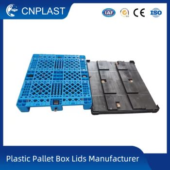 1000L 1000*1000 Price Waterproof Shipping Tool Foldable Collapsible Plastic Fold Down Bin Customized Logistic Collapsible Pallet Boxes Lid - Qingdao Cnplast Co., Ltd - China