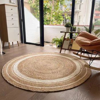 Hand Braided Jute Floor Rugs for Cozy Spaces - Suzhou Changyue Imp. & Exp. Co., Ltd. - China