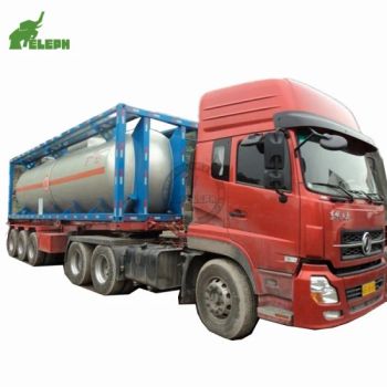 55.6 M3 Liquid Gas LNG Tank Transport Semi Trailer Container Tread 1840mm Origin China Axle Number 3 HS Code 8716300 Tire Number - Qingdao Eleph Industry & Trade Co., Ltd. - China