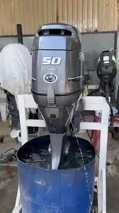 Used Yamaha 50hp 4 stroke outboard - Anschuetz Motors - United States