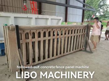 Prefabricated Concrete Fence Panel Mold Machine Villa Wall Production Line - Jinan Libo Precision Machinery Equipment Co., Ltd. - China