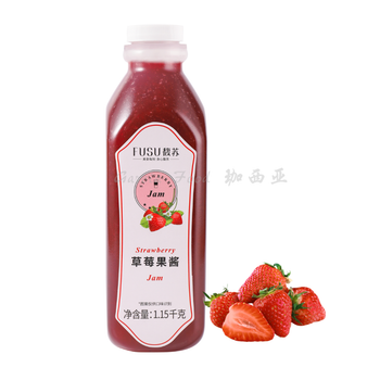 Hot Selling Strawberry Fruit Jam (1.15kg*12 bottles/ctn) Premium Grade Syrup for Mix Match with Beverages Topping for Desserts - Garcia Food Sdn Bhd - Malaysia