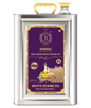 white sesame oil - Akshar Oil Mills - India