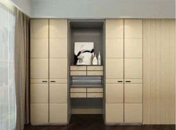 Stylish Faux Leather Storage Cabinet for Modern Interiors Model NO. L2 Trademark Alisa Width Customized Pattern - Foshan Ailisha Home Technology Co., Ltd. - China