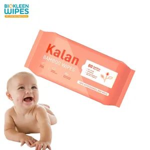 Individually Wrapped Bamboo Wipes Biodegradable Sensitive Skin Bamboo Makeup Remover Wipes Organic Plant-Based Bamboo and Cotton Wipes - Hangzhou Biogen Hygiene Co., Ltd. - China