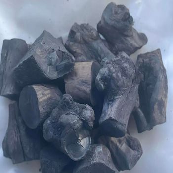 Black charcoal natural hardwood Vietnam Coffee charcoal long burning smokeless charcoal for BBQ from Vietnam - VIET GLOBAL TRUST COMPANY LIMITED - Vietnam