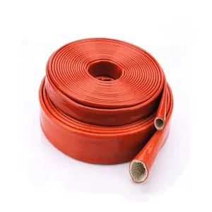 Chinese Factory High Quality Silicone Fire Sleeve Origin Qingdao HS Code 70199000 Material Fiberglass Trademark - Qingdao Grantseed Rubber Co., Ltd. - China