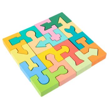3D Wooden Puzzle Toys for Children Puzzles Intelligence Children Early Educational Toys Gifts - Ningbo Yinzhou Wenhui Paper Co., Ltd. - China