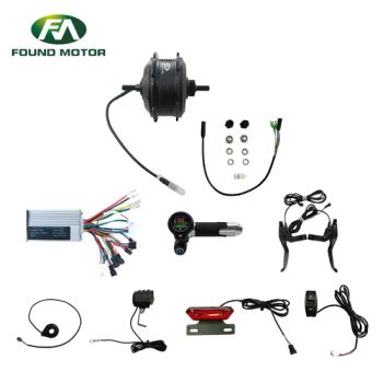Core Electric Bicycle Kit with Throttle with Battery Indicate 250W Geared Rear Drive Spoke Motor - Changzhou Found Environmental Technology Co., Ltd. - China