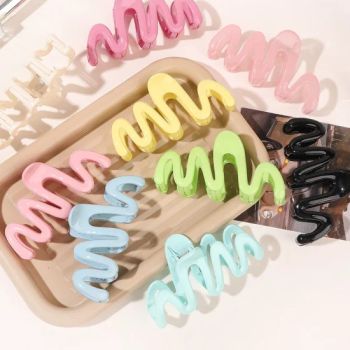 Wholesale Popular Japanese Style Wave Shape Smooth Hair Claws for Thick Hair - Ningbo General Union Co., Ltd. - China