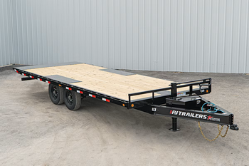 Equipment / 7×22 7.2k Lamar Car Hauler Trailer - senesie mfg llc - United States