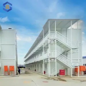 Economic Prefab Worker Accommodation Steel Frame Mobile Modular Apartment Integrated Prefabricated Container Home Housing - 9States Modular Building Shanghai Co.,Ltd. - China