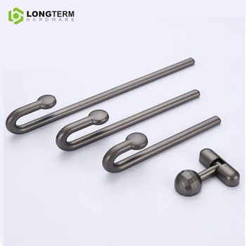 Zinc Alloy Brass Furniture Hardware Cabinet Door Pull Knob Handle - Guangzhou Longterm Technology Co.,Ltd. - China